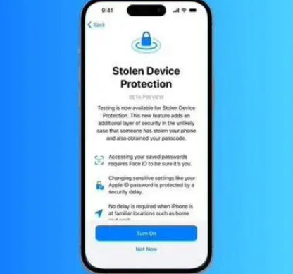 铁锋苹果授权维修店分享被盗设备保护功能开启方法 