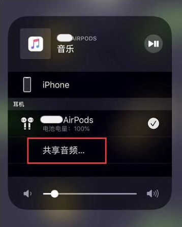 铁锋苹果14音频维修点分享iPhone14音频共享设置方法 