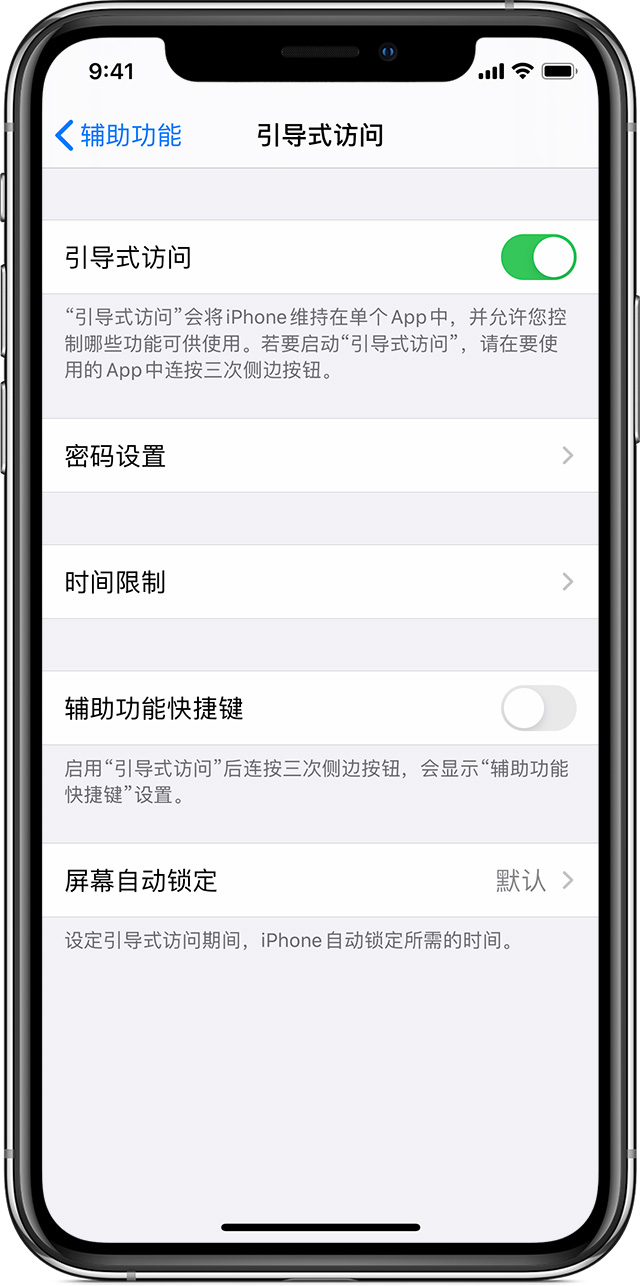 铁锋苹果手机维修分享如何在 iPhone 上退出引导式访问 