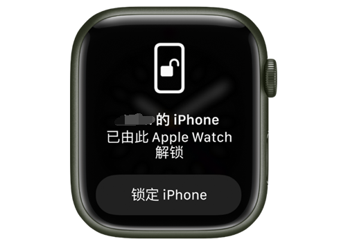 铁锋苹果手机维修分享用 AppleWatch 解锁配备面容 ID 的 iPhone方法 