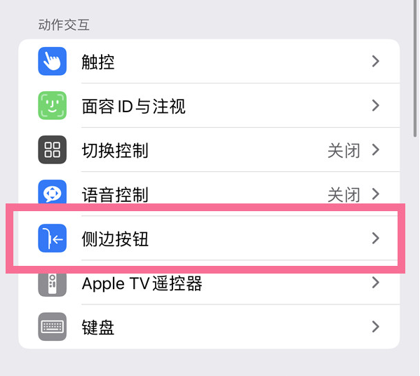 铁锋苹果14维修店分享iPhone14 Plus侧键双击下载功能关闭方法 